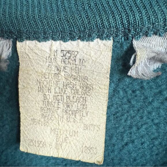 Vintage 90s Apple Basket Slices Sweatshirt Women’s Medium - Picture 6 of 6